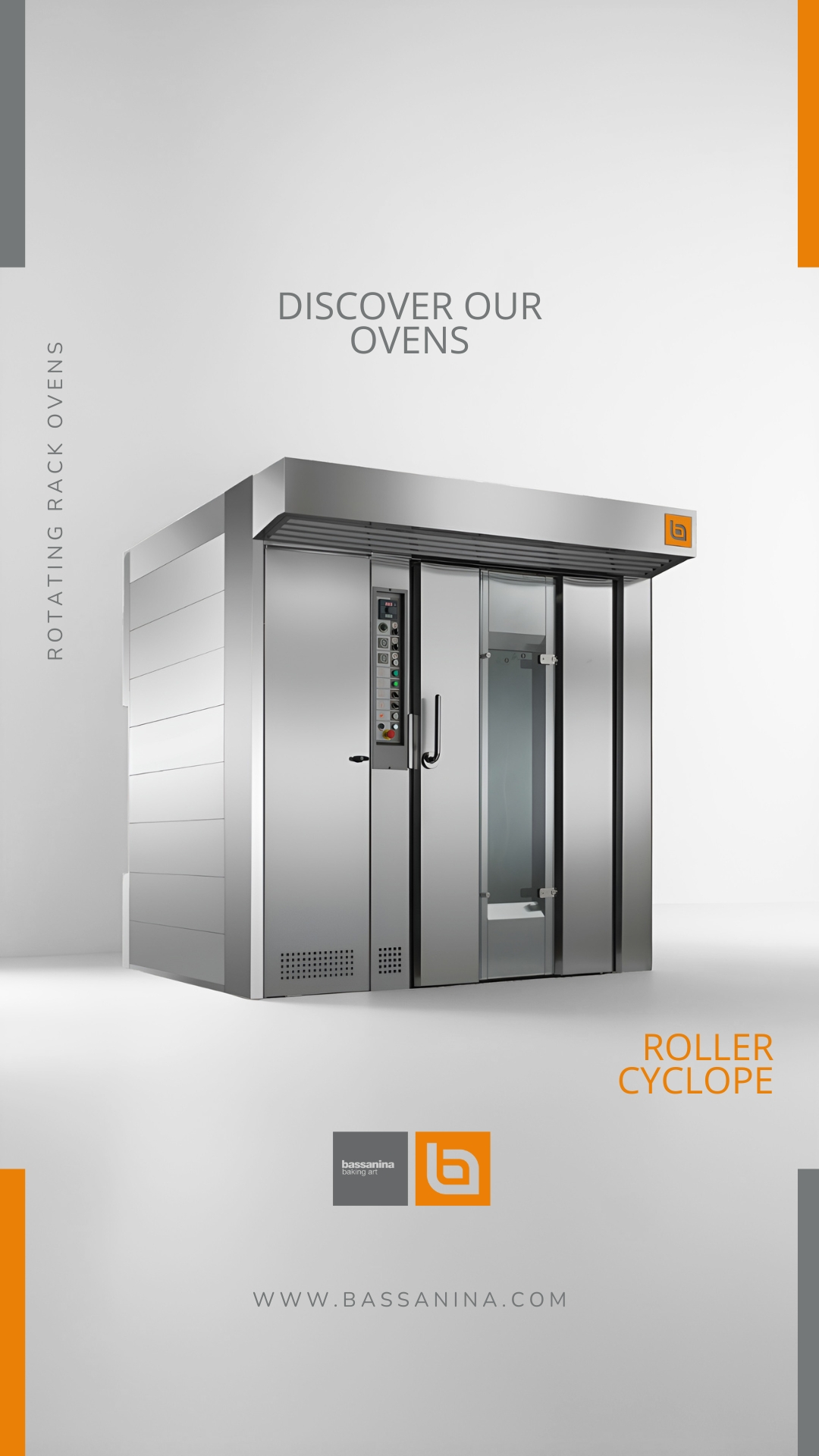 ROLLER.01 – ROTATING ROTOR RACK OVEN